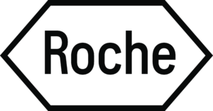 Das Bild zeigt das Logo der Firma Roche mit der Aufschrift Roche